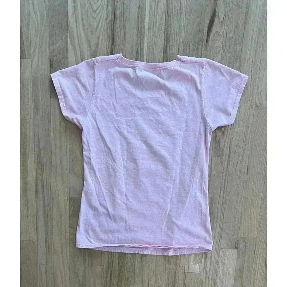 Beatles All You Need is Love Skinny‎ Fit Tee Shirt, Medium, Pink, short sleeve - Picture 4 of 6